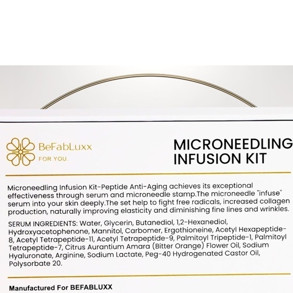 Micro Infusion Derma Kit with Peptide Hydrating Anti-Aging (2 Serums + 1 micro - Picture 11 of 15